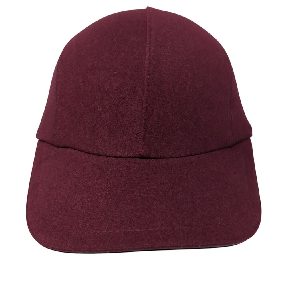 Gadiemkensd Fitted Baseball Cap Red One Size Lightweight Ear Flap Blank
